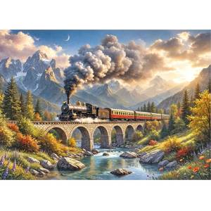Cherry Pazzi - Puzzle Trough the Highlands - 300 piese