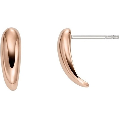 Skagen Elegantné pozlátené náušnice Anja Pebble SKJ1847791