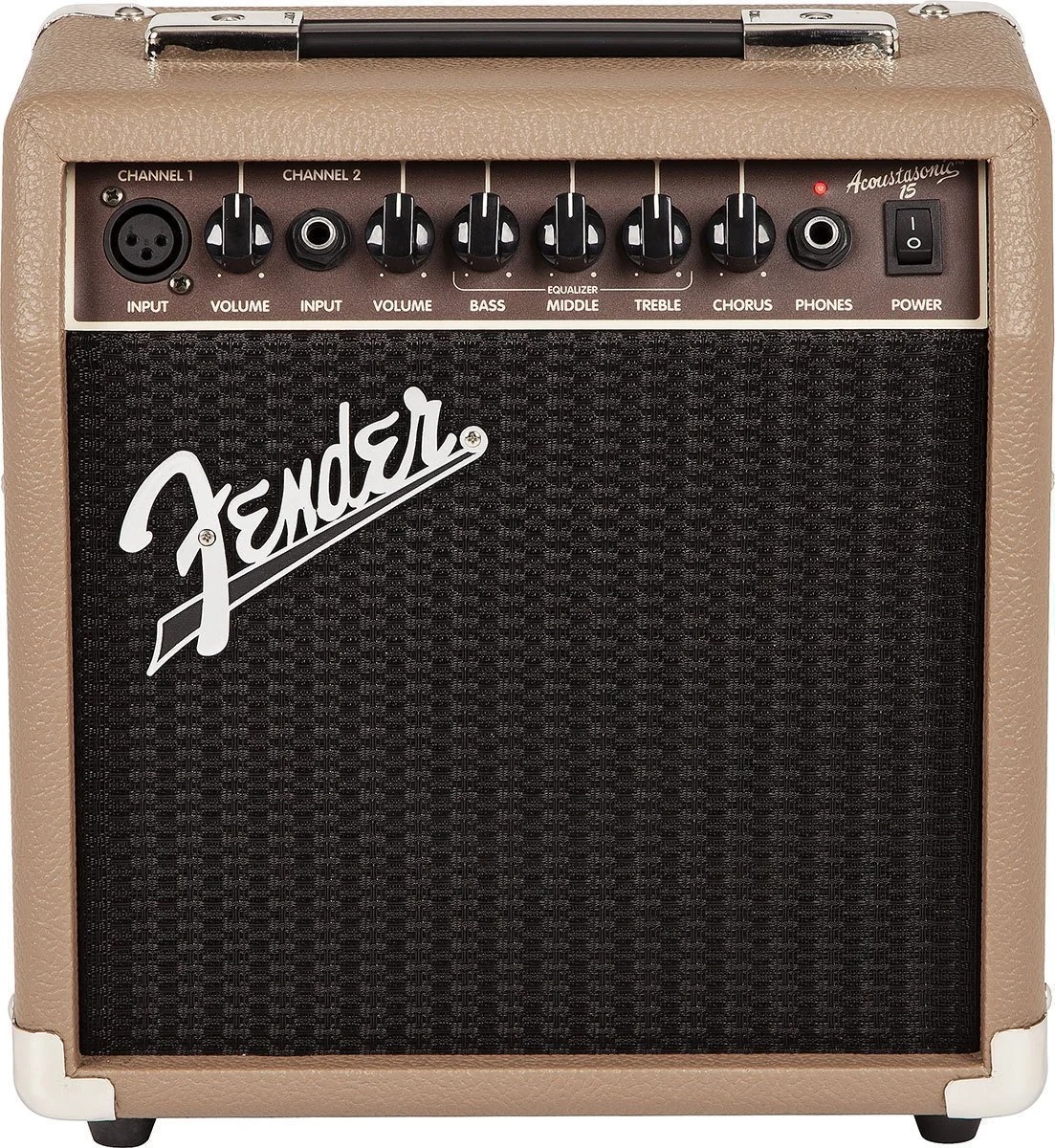 Fender Acoustasonic 15 Комбо усилвател за електро-акустична китара (2313706900)