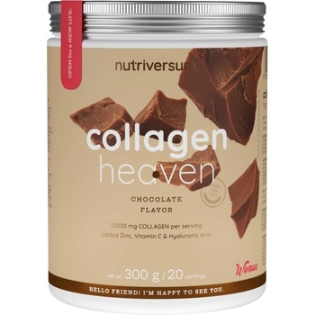 Nutriversum Collagen Heaven | added Zinc, Vitamin C and Hyaluronic Acid [300 грама] Шоколад