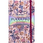 PUKKA PAD Bloom A5 192 страници розова тетрадка с ластик A17357BL3 (A17357BL3)