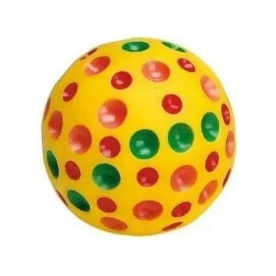 Ferplast - Cheese Ball - Гумена свиреща топка за кучета, 10 см