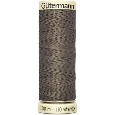 Nit PES Gütermann 100 (100m) - univerzální barva 727 - hnědá