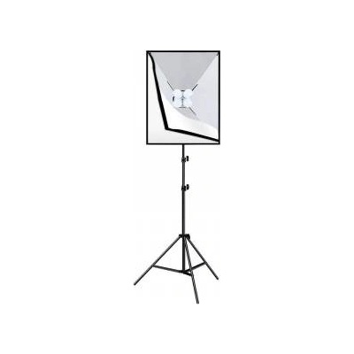 Puluz Софтбокс осветителен статив PU5071EU Puluz, 4 LED, 20W, 5700K, 50x70cm, черен