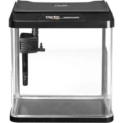 Kruger Meier Como Aquarium akváriový set čierny 7 l