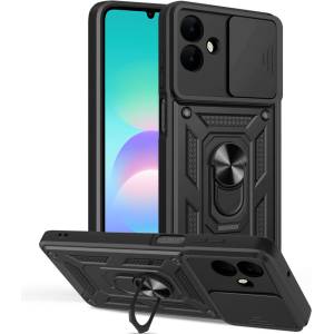 Techsuit Калъф за телефон за Samsung Galaxy A08 4G / A07 5G CamShield Series - Techsuit - Черен (KF2368922)