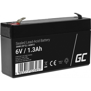 Green Cell 6V 1,3Ah AGM13