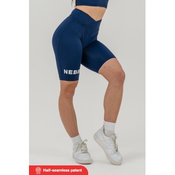 Nebbia legínové šortky s vysokým pásom Snatched 614 dark blue