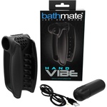 Bathmate Hand Vibe - вибратор за ръка с акумулаторна батерия (черен) - lovesexshop