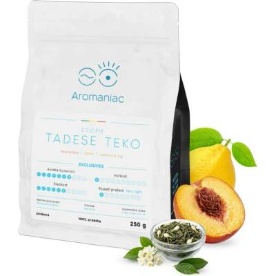 Aromaniac Etiopie Tadese Teko 250 g zrnková káva