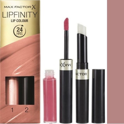 Max Factor Lipfinity rtěnka a lesk 15 Ethereal + 1,9 g 2,3 ml