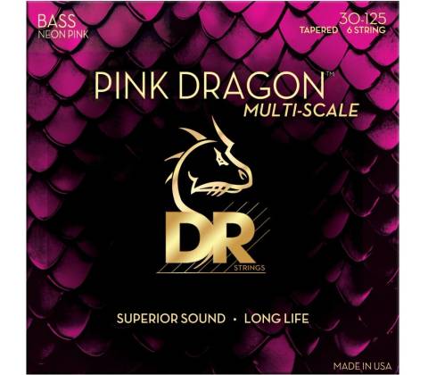 DR Strings Pink Dragon DBSMP6-30