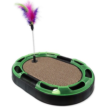 Magic Cat škrabadlo s guľodráhou 40 cm