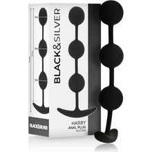 Black&Silver Harry Aanal Beads 14 cm