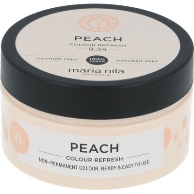 Maria Nila Colour Refresh maska na vlasy s barevnými pigmenty 9,34 Peach 100 ml
