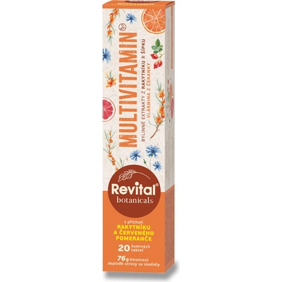 Revital Botanicals Multivitamín šumivé tablety 20 tablet