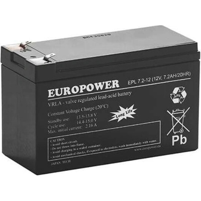 EUROPOWER EPL 12V 7,2Ah