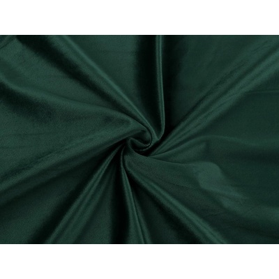 Velvet / samet oděvní hladký Varianta: 8 (65) zelená tmavá, Balení: 1 m