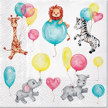 PAW servítky L Child Funs 33x33cm