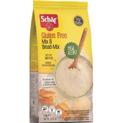 Schär Mix B bezlepková zmes múky na kysnuté cesto a chlieb 1 kg