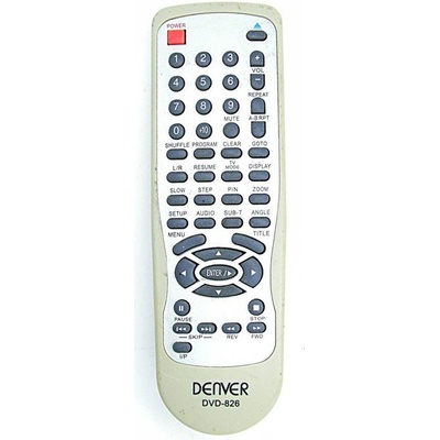 GENERAL DENVER DVD-826 - съвместимо дистанционно управление на марката General (DVD-826)