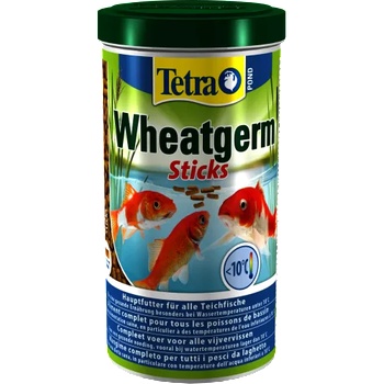 TETRA Pond Wheatgerm Sticks - плаващи хранителни пръчици, осигуряващи здравословно и балансирано хранене за езерни риби