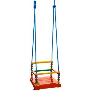 Teddies Пластмасова люлка 35x34см червена товароносимост 40кг (00880136)