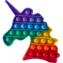 Pop It Rainbow antistresová hračka jednorožec