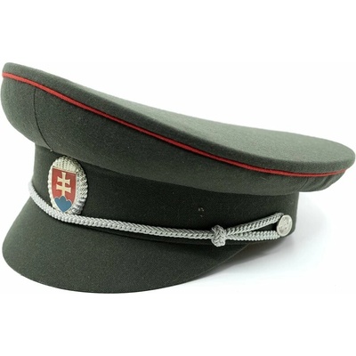 Brigadýrka SK stříbrný odznak, červená linka ZELENÁ vel. 53