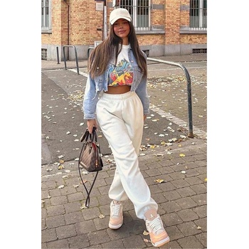 Madmext Дамско спортно долнище mg290 - Екрю #324560 (324560_Екрю)