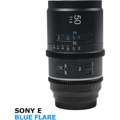 SIRUI Astra AF 50mm T1.8 Sony E / Blue Flare