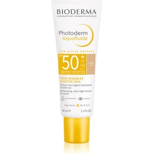 BIODERMA Photoderm Aquafluid защитна тонирана течност за лице SPF 50+ цвят Claire 40ml