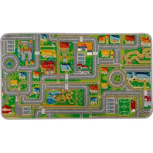 Multidecor Детски килим PLAYTOWN 160x220 cm пъстроцветен/градски (MU0273)