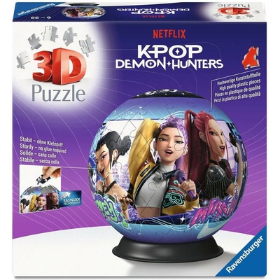 RAVENSBURGER 3D Puzzleball K-Pop: Lovkyně démonů 73 ks