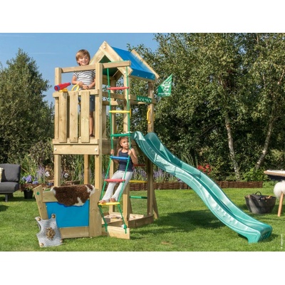 Jungle Gym Detské ihrisko Jungle Viking so šmýkačkou