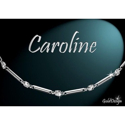 Gold Design Caroline rhodium GD363