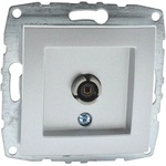 VITO РОЗЕТКА tv МЕХ. КРАЙНА mono despina СРЕБРО (mn-500-002105-138)