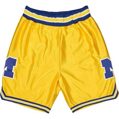 Mitchell & Ness Pánské kraťasy Michigan Wolverines NCAA 1991-92 Authentic Shorts