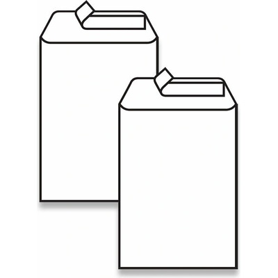 Obálka poštovní B4 250x353mm 1ks/250 recyklovaný papír, samolepící s páskou
