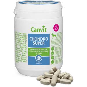 Canvit Chondro Super/Канвит Хондро СУПЕР- Хранителна добавка за стави за кучета 500 гр