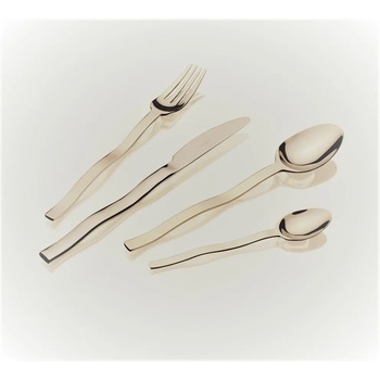 Herdmar (Португалия) Комплект прибори за хранене HERDMAR SWING със златно PVD покритие - 24 части (Herdmar 062-3024-0117-010-0006)