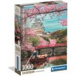 Clementoni -CLE puzzle 1000 Compact HimejiCastleInSpring 39982