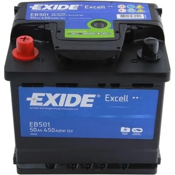 Image 1 of Exide Excell 50Ah EN 450A left+ (EB501)