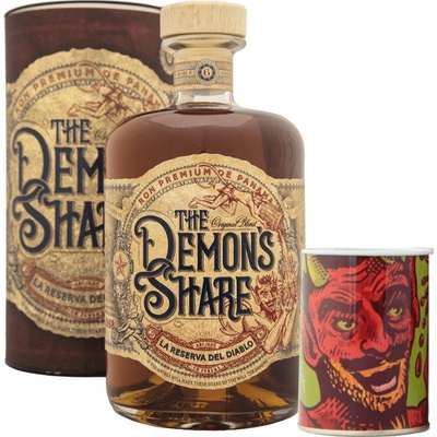 The Demon's Share 40% 0,7 l (dárčekové balenie 1 pohár)