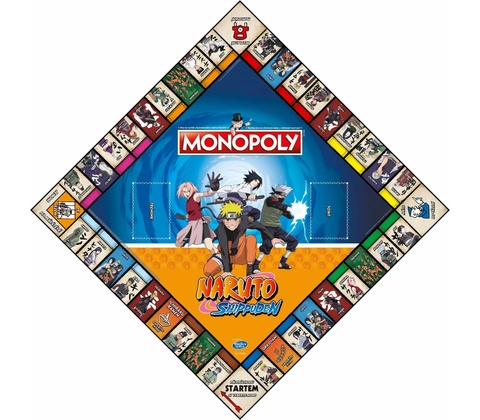 Hasbro Monopoly Naruto