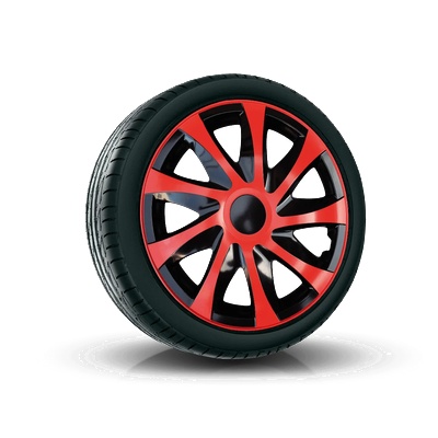 NRM капаци 14", draco червено 4брой (vtv-pu-22277)