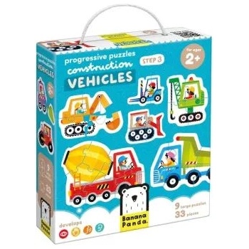 BANANA PANDA Пъзел за напреднали - превозни средства
