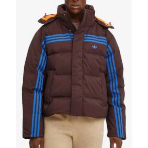 Adidas Originals 70s Premium Puffer Jacket Brown - magazinko