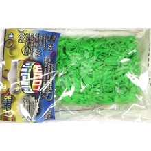 Alpha Bands Rainbow Loom 500 ks limetkovo zelené RL7983