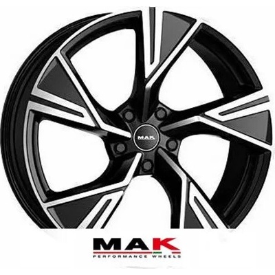MAK STARK 10X23 5X112 ET18 black polished